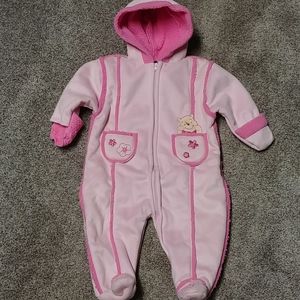 NWT Disney fleece-lined snowsuit
